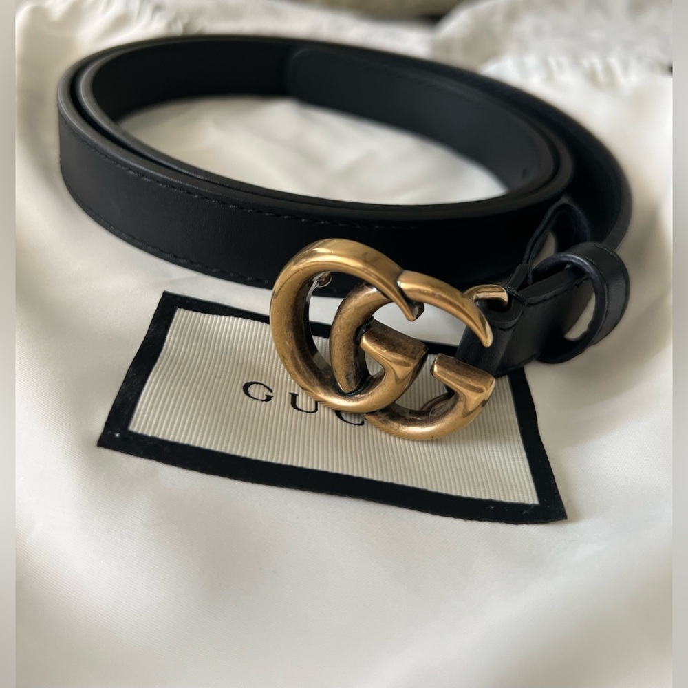 GG Marmont thin belt. - Picture 7 of 12